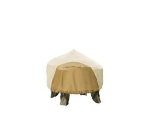 Hampton Bay 30 in. Round Outdoor Patio Fire Pit Cover