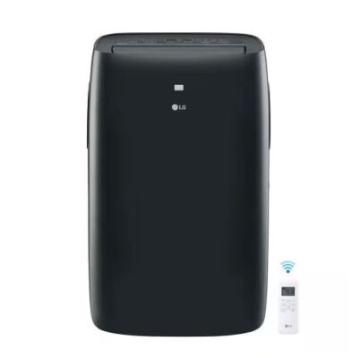 LG 8,000 BTU (DOE) 115-Volt Portable Air Conditioner, Cools 350 Sq. Ft. with Dehumidifier Function, Wi-Fi Enabled