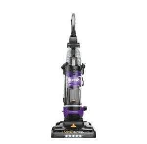 Eureka PowerSpeed Bagless Corded Washable Filter Multisurface in Purple Upright Vacuum 