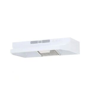 Broan-NuTone RL6200 Series 30 in. Ductless Under Cabinet Range Hood with Light in White