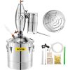 VEVOR 18.5Gal Water Alcohol Distiller Kit with Thermometer