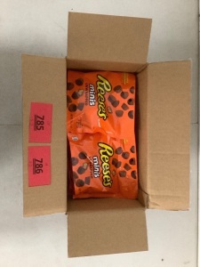 Box Of Reeces Minis Unwrapped 8 Count