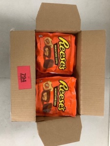 Box Of Reeces Miniatures Cups 8 Count