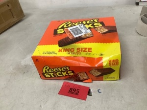 Box Of King Size Reeses Sticks 24 Packs