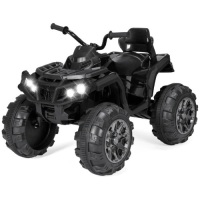12V Kids Ride-On 4-Wheeler Quad ATV Car w/ 3.7mph Max, Bluetooth, Headlights&nbsp;
