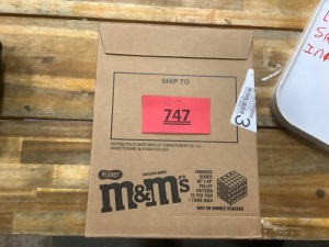 Box Of Peanut M&Ms 12 count