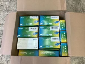 Lot of (23) Athphy Disposable Nitrile Gloves, 100pcs 