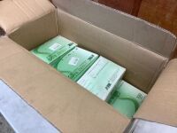 Lot of (11) Vinyl Powder Free Disposable Gloves, 100pcs&nbsp;