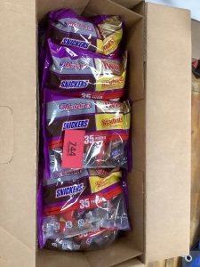 Box of Assorted Halloween Candy