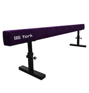 86 York 8' Adjustable Balance Beam, Purple 