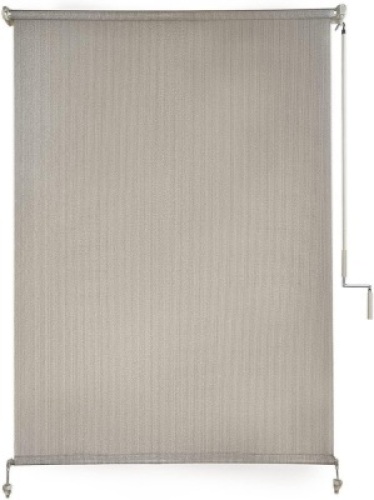CICADA SPEECH Outdoor Cordless Roller Shade Roll Up Shade Cloth Patio Blinds for Deck Porch Balcony Backyard&nbsp;