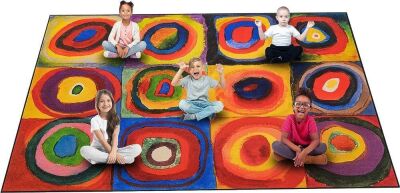ABCarpet Classroom Rug, 6'7" x 8'6" 