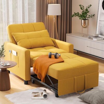 3-in-1 Convertible Sleeper Sofa Chair 