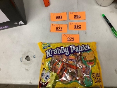 Box of Krabby Patties 12 bags
