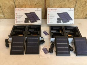 Lot of (2) Wasserstein Solar Panel for Blink XT & XT2 Cameras, 2 Pack 