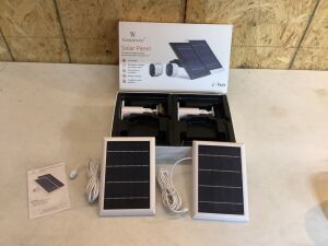 Wasserstein Solar Panel for Arlo Ultra & Arlo Pro 3, Set of 2 