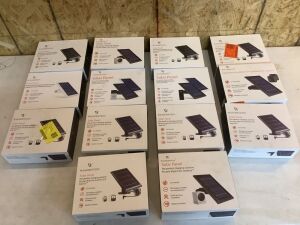 Lot of (14) Wasserstein Solar Panel for Various Security Cameras 