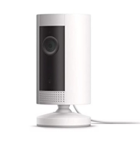Ring Indoor Cam, Compact Plug-In HD security camera with two-way talk, Works with Alexa - White, Appears New, Untested