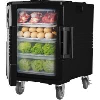 VEVOR Front Loading Insulated Food Pan Carrier w/ One-Piece Buckle, 82 Qt&nbsp;