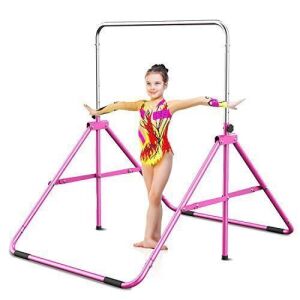 Gymbarpro Gymnastics Training Bar for Kids, Pink 