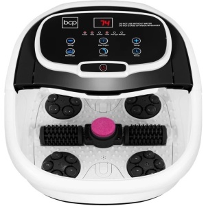 Automatic Heated Shiatsu Massage Foot Bath Spa w/ Pumice Stone