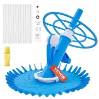 VEVOR Automatic Suction Pool Cleaner,&nbsp;10 x 32 in Hoses & 36-Fin Disc