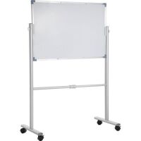 VEVOR&nbsp;360 Degree Reversible Rolling Magnetic Dry Erase Board, Height Adjustable with Aluminum Frame and Lockable Swivel Wheels, 36 x 24 Inch
