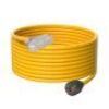 VEVOR 30-Amp Generator Extension Cord with Twist Lock Connectors, 25 Feet, 125V 375W, NEMA L5-30P / Three NEMA 5-15R&nbsp;