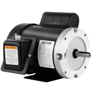 VEVOR 800 RPM Single Phase Electric Compressor Motor, 3/4 HP, AC 115V 230V