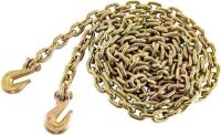 BestEquip Tow Chain 5/16" x 20' Grade 70 Chain 4700lbs Capacity&nbsp;Logging Chain with Safety Grab Hooks