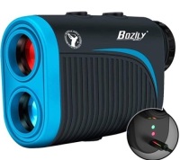 Bozily Golf Rangefinder with Slope, 6X Rechargeable Laser Range Finder with Charging Cord, 1200 Yards Flag-Lock, Slope ON/Off, Continuous Scan Support - Tournament Legal Golf Rangefinder, E-Commerce Return, Untested