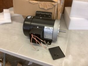 VEVOR 1 Hp 3450 RPM 11.2-5.6 A Single Phase AC 115V 230V Air Compressor Motor 56C Frame Suit 