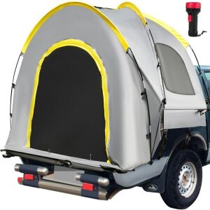 VEVOR 5-5.2’ Full-Size Truck Bed Tent, 2 Mesh Windows