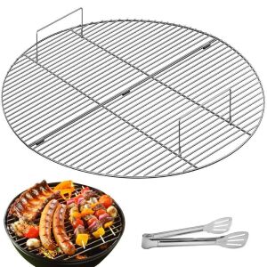 VEVOR Foldable Round Fire Pit Cooking Grill Grate 36 Inch