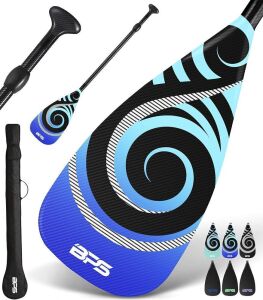 BPS 2 Piece Carbo Fiber Stand Up Paddle Board Paddle 