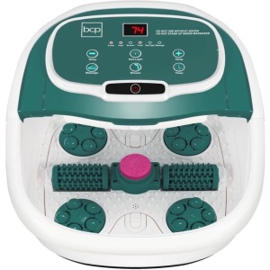 Automatic Heated Shiatsu Massage Foot Bath Spa w/ Pumice Stone