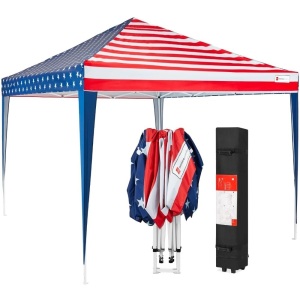 Outdoor Portable Pop Up Canopy Tent w/ Carrying Case