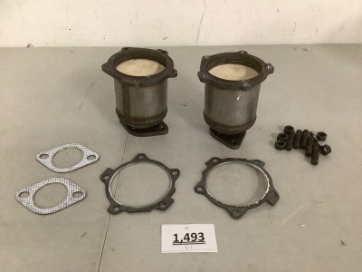 Pair of Catalytic Converters