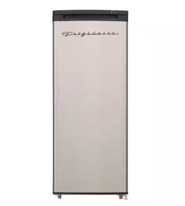 Frigidaire 6.5 cu. ft. Upright Freezer in VCM Stainless Steel Look - Dented