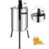 VEVOR Electric&nbsp;4 Frame Bee Honey Extractor Separator Stainless Steel&nbsp;