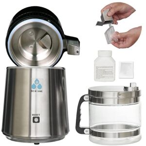 DC HOUSE Countertop Stainless Steel Water Distiller