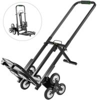 VEVOR Portable Folding Stair Climbing Cart&nbsp;with 5"&nbsp;Wheels 330lbs Capacity