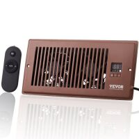 VEVOR Register Booster Fan, Fits 4&rdquo; x 10&rdquo; Register Holes, with Remote Control and Thermostat Control, Adjustable Speed&nbsp;