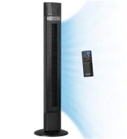 Lasko&nbsp;48 in. 4 Speeds Xtra Air Tower Fan with Carry Handle, Oscillating, Remote Control, Nighttime Setting, Timer