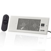 VEVOR Register Booster Fan,&nbsp;Fits 4&rdquo; x 12&rdquo; Register Holes, with Remote Control and Thermostat Control, Adjustable Speed