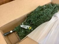 4.5' Pre-Lit Artificial Spruce Christmas Tree - Missing Base&nbsp;
