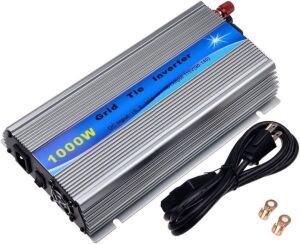 Y&H 1000W Grid Tie Inverter Stackable MPPT Pure Sine Wave DC15-28V Solar Input AC90-140V Output for 12V Solar Panel 