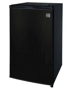 RCA 3.2 cu. ft. Mini Fridge in Black Stainless Steel