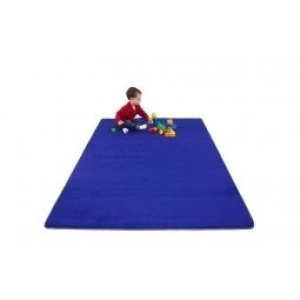  Blue Large Rectangular Classroom Rug by Learning Carpets CPR474R 141" x 101"