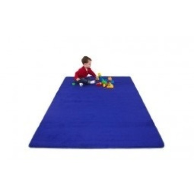 Blue Large Rectangular Classroom Rug by Learning Carpets CPR474R 141" x 101"